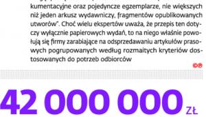 Zniknie podstawa do bezpłatnego korzystania z artykułów