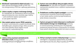 Zasady wystawiania elektronicznych zwolnień lekarskich