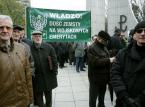 Manifestacja przed Sejmem ws. zmiany tzw. ustawy dezubekizacyjnej