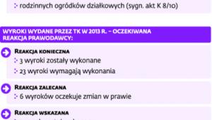 Realizowanie wyroków Trybunału Konstytucyjnego
