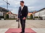 Selfie z prezydentem. Rigamonti rozmawia z fotografami Komorowskiego