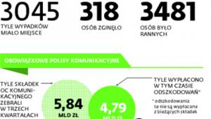 Ile zdrowia i pieniędzy tracimy przez wypadki