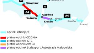 Płatne odcinki autostrad