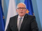 Timmermans zmienia strategię wobec Polski