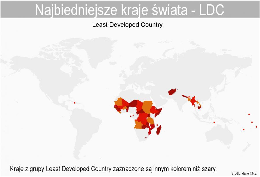 mapa ubóstwa na swiecie Kongres najbiedniejszych krajów świata   tak wygląda mapa ubóstwa 